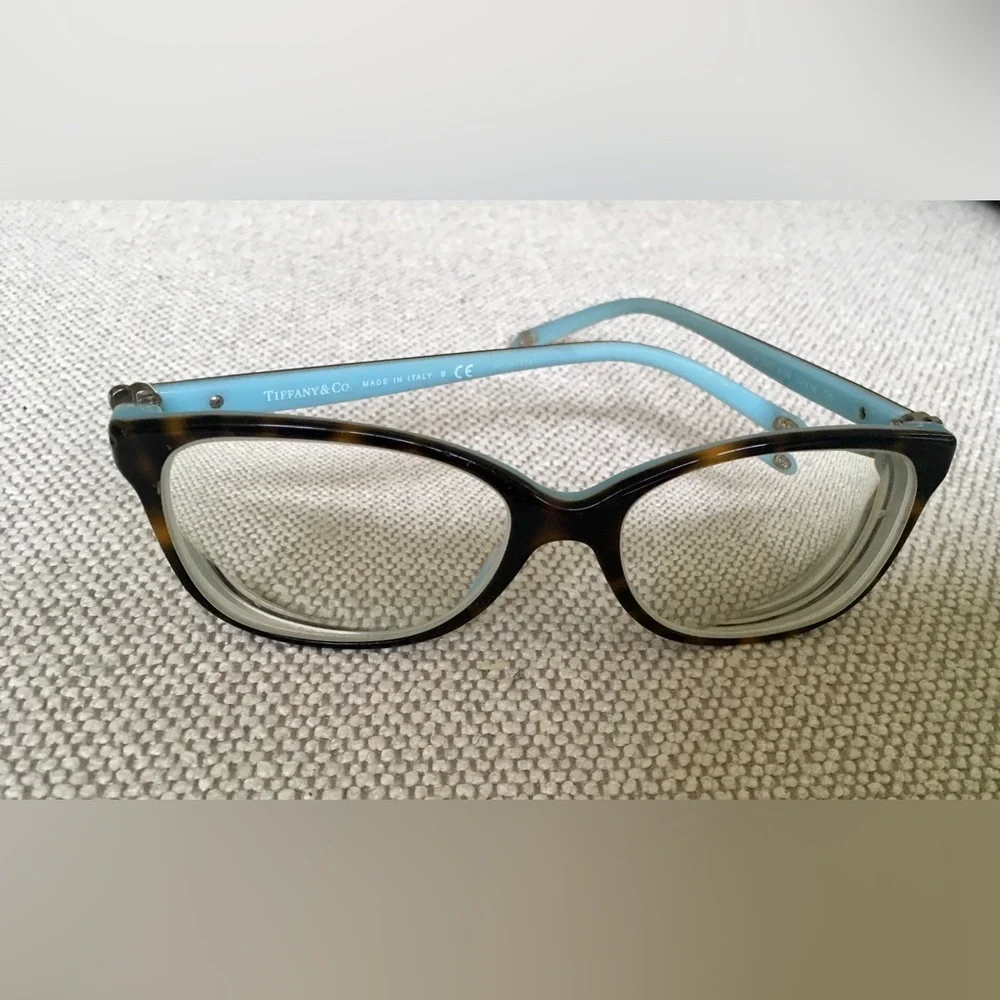 Tiffany TF2097 Square Eyeglasses (frame) 8134-Havana